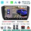 Android 14 Автомобильное радио для Seat Ibiza 6j 2009 - 2012 Мультимедийный видеоплеер QLED сенсорный экран GPS-навигация Carplay Auto Stereo