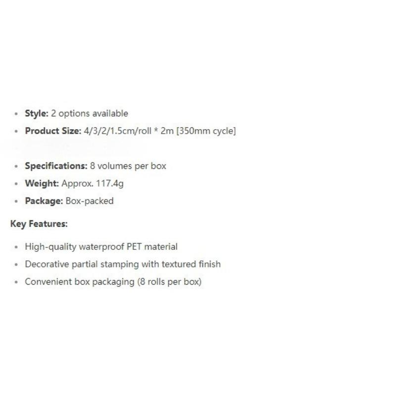 Изысканное кружево - Клейкие ленты с бордюром: Идеально для украшения самодельного журнала Изысканные клейкие декоративные материалы