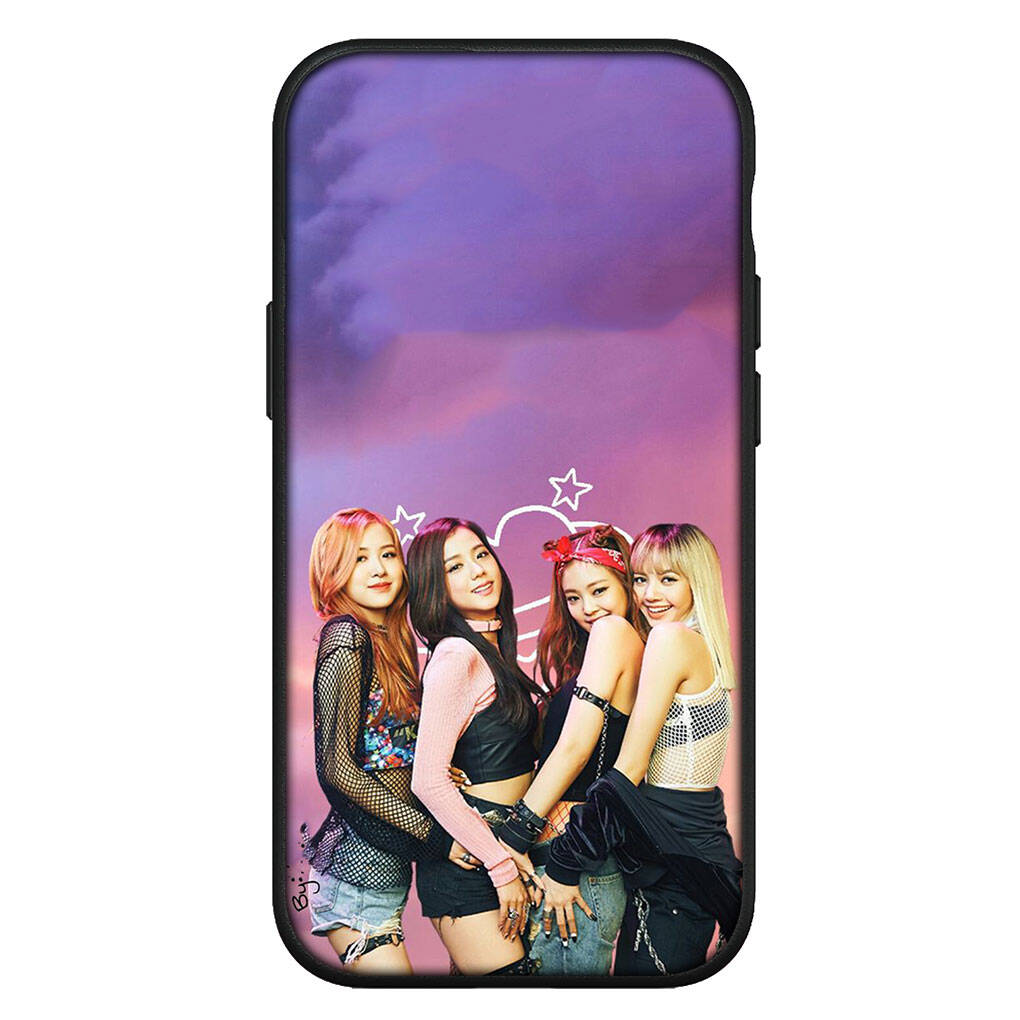 Для Motorola Moto Edge 70 60 50 G54 G86 Samsung Galaxy S25 iPhone 17 16 15 Xiaomi Redmi Note 14 13 Pro Max Чехол для телефона Kpop Розовый Корейский Черный Чехол