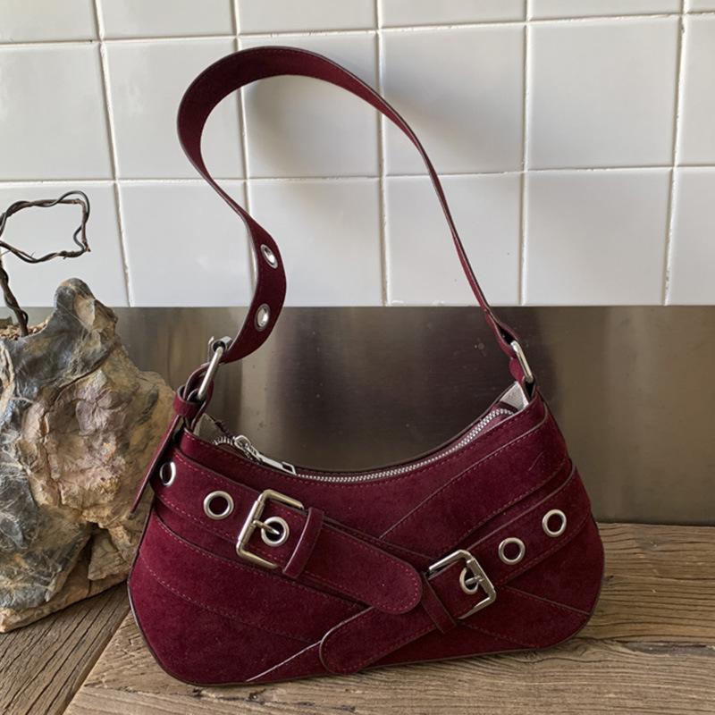 Ретро и модная сумка подмышку, нишевый и трендовый дизайн, мотоциклетная сумка, высокий уровень внешнего вида, сумка на одно плечо