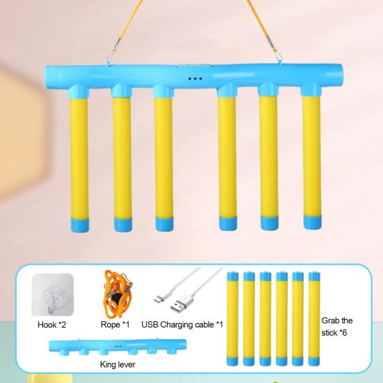 Falling Sticks Catching Game 3 Speed Adjustable Reaction Speed Hand-eye Coordination Focus Training Kids Adults