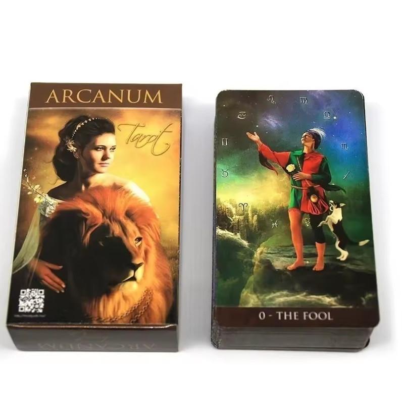 Карты Таро Арканум 78 колода Оракул английские видения гадание издание Borad Playing Games