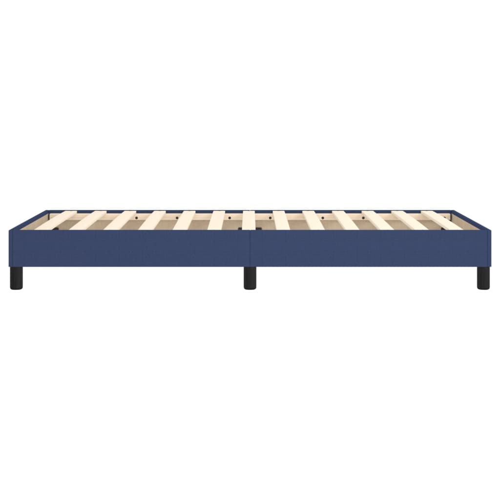 Vidaxl Rama Łóżka Bez Materaca Niebieska 90X190 Cm Tkanina