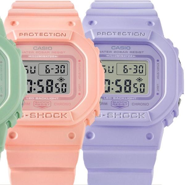 Casio G-SHOCK GMD-S5600BA-6JF [G-SHOCK DW-5600 Меньше Тонкая Модель Пыльно-Сиреневый] Квадратные Часы