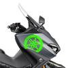 Подходит для Yamaha TMAX530 560 наклейка декаль для тюнинга автомобиля, с персонализированными наклейками на голову автомобиля с цветочными узорами.