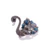 Swan Brooch Female Imitation Crystal Animal Brooch Atmospheric Anti-Light Pin Suit Accessories