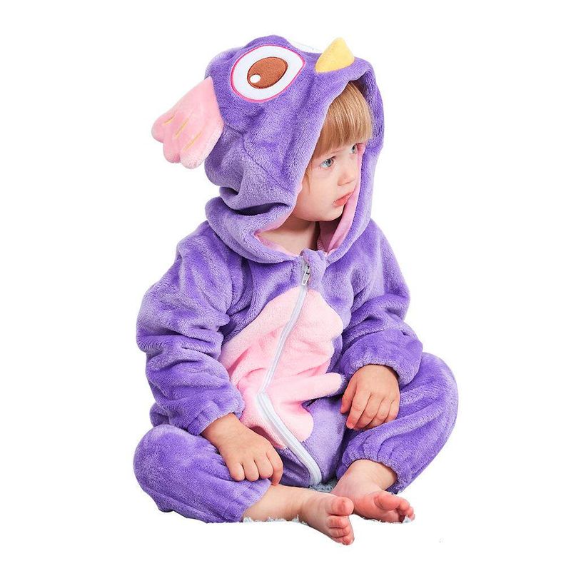 Newborn Baby Child Animal Jumpsuit Performance Wear Baby Cute Crawling Suit Baby Flannel Pajamas Costumes