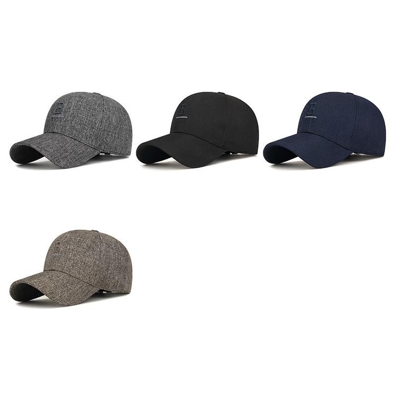 Men's Outdoor Embroidered Letter Baseball Cap Middle-aged Sunscreen Baseball Cap