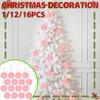 Christmas Decoration Christmas Tree Plush Ball Hanging Decoration Christmas Atmosphere