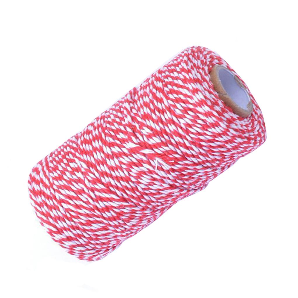 Хлопковый шпагат, двухцветный шпагат для поделок своими руками