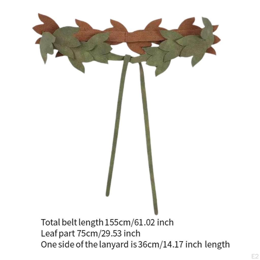 Листья Пояс Средневековое платье Леса Фея Костюм Аксессуары Талия Ренессанс