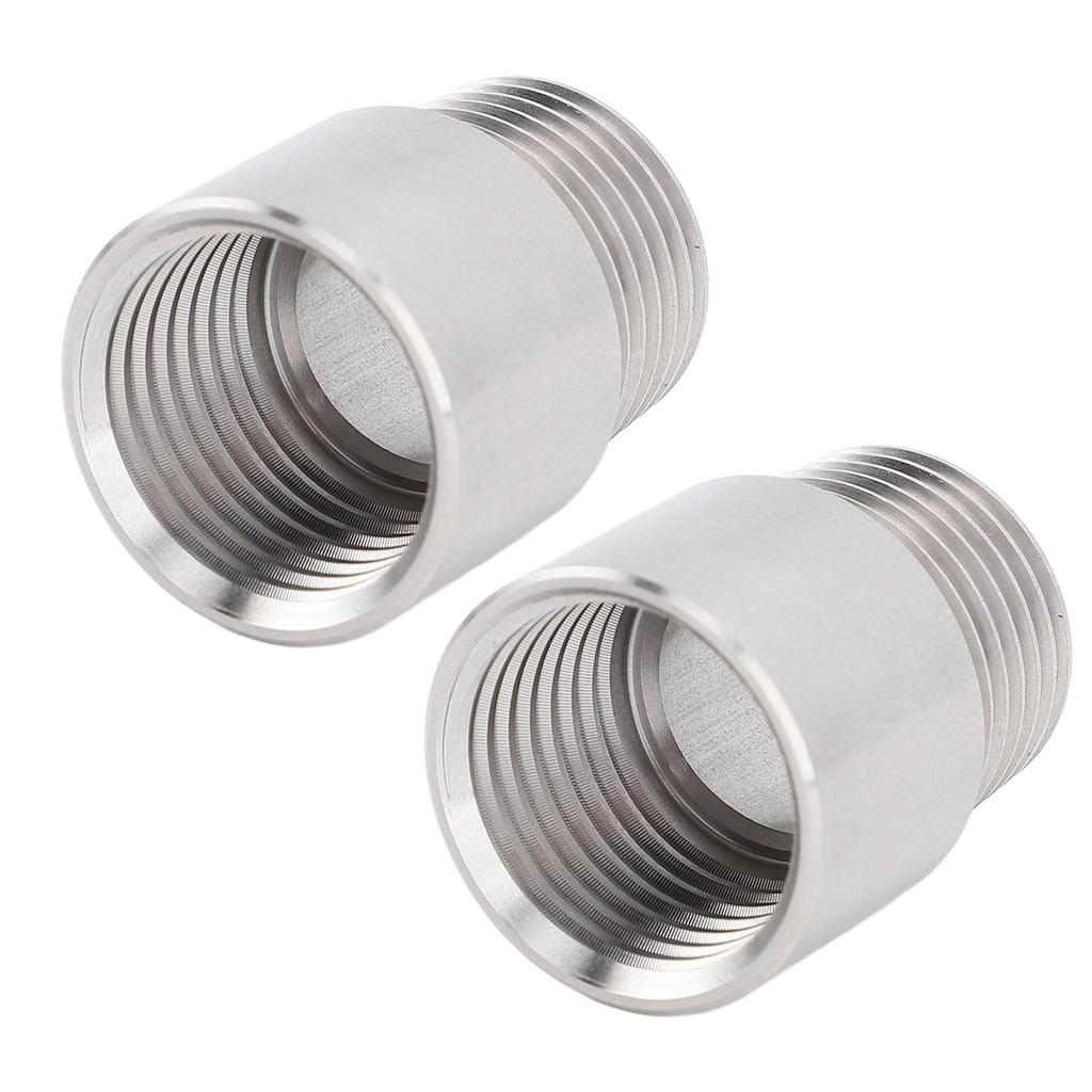 Pair of 1 2 Inch NPT Male To 1 2 Inch NPT Female Pipe Fitting Stainless Steel Pipe Fitting Adapter Coupler