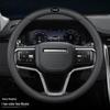 Leather Steering Wheel Cover for Range Rover Sport, Discovery, Freelander, Aurora