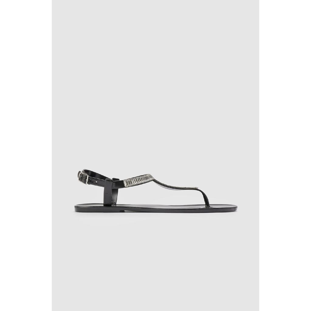 Mia Black Stone Finger Gel Summer - Daily Sandals