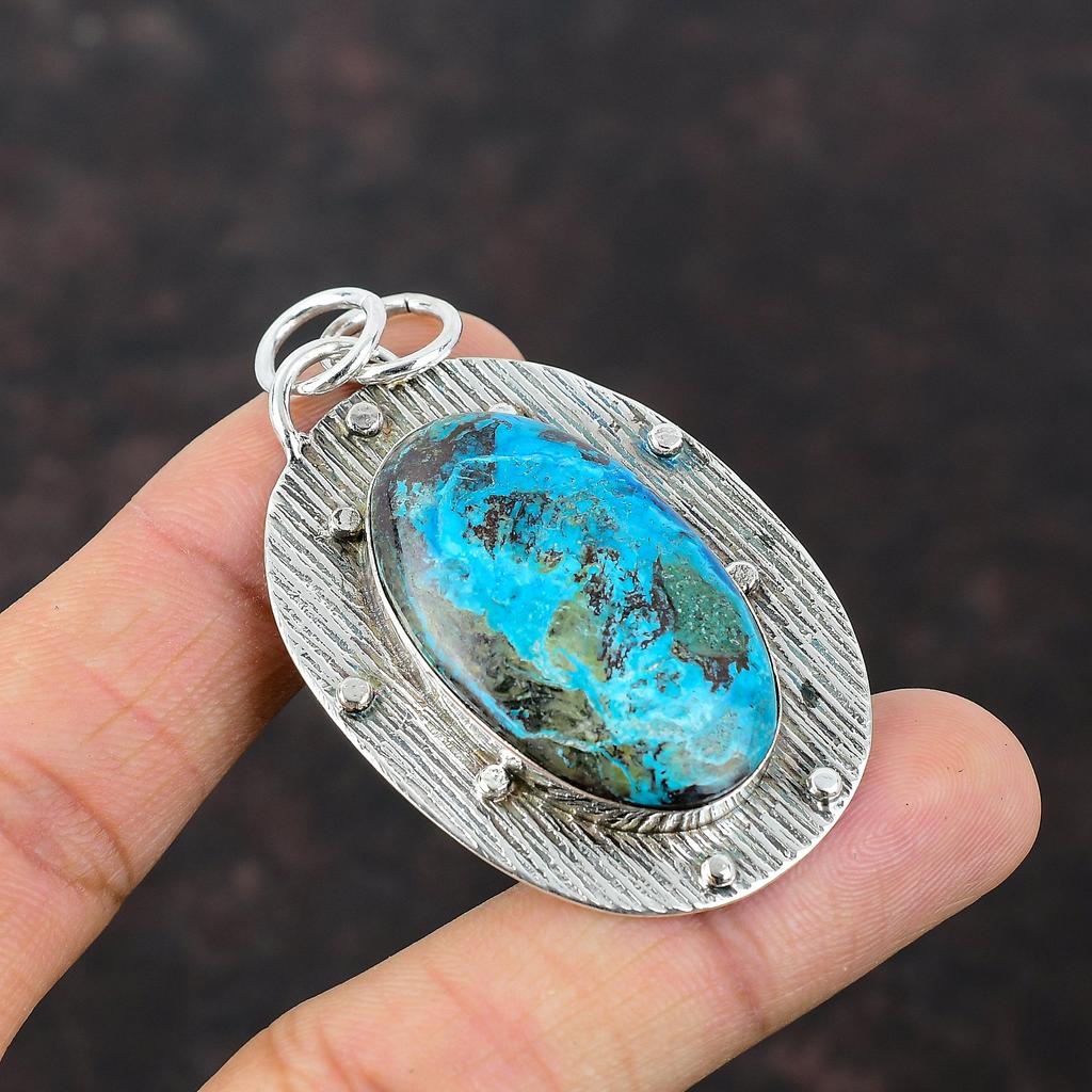 Подвеска из шаттукита ручной работы, новые ювелирные изделия из стерлингового серебра 925 пробы, натуральный драгоценный камень, серебряные ювелирные изделия, подарок для жены, ювелирные изделия из шаттукита