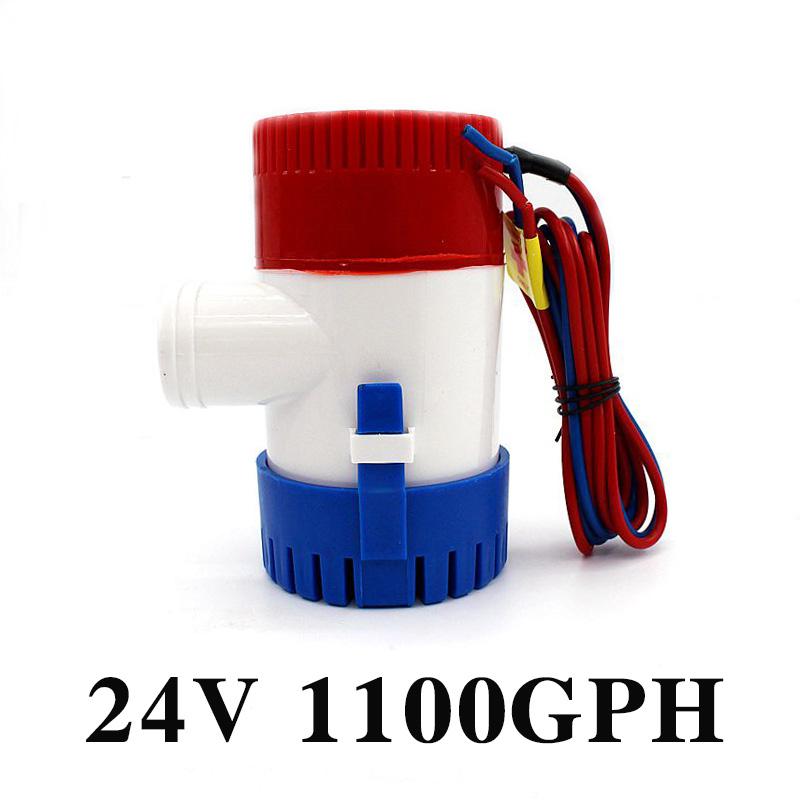 Submersible Pump Electric Water Pump 12V 350/500/750/1100GPH Filter Water Mini 24V Bilge Solar Micro Motor Boat Marine Pump 12V
