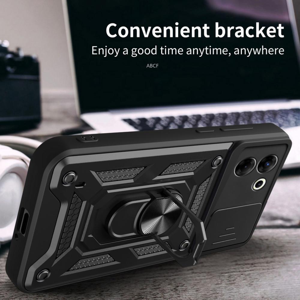 Защитный чехол для камеры Tecno Pova Camon 20 Pro 20 Primeier 19 Pro 18 18P 18T Spark 10 Pro 9 8 6 Go 8c Armor Hybrid Ring Cover