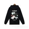 Casablanca Street Limited Winter Hoodie Men Women Printed Loose Fit