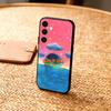 Чехол для телефона L-Lil T-Tecca для Samsung A73,72,71,53,52,51,22,91,80, Мягкий черный чехол