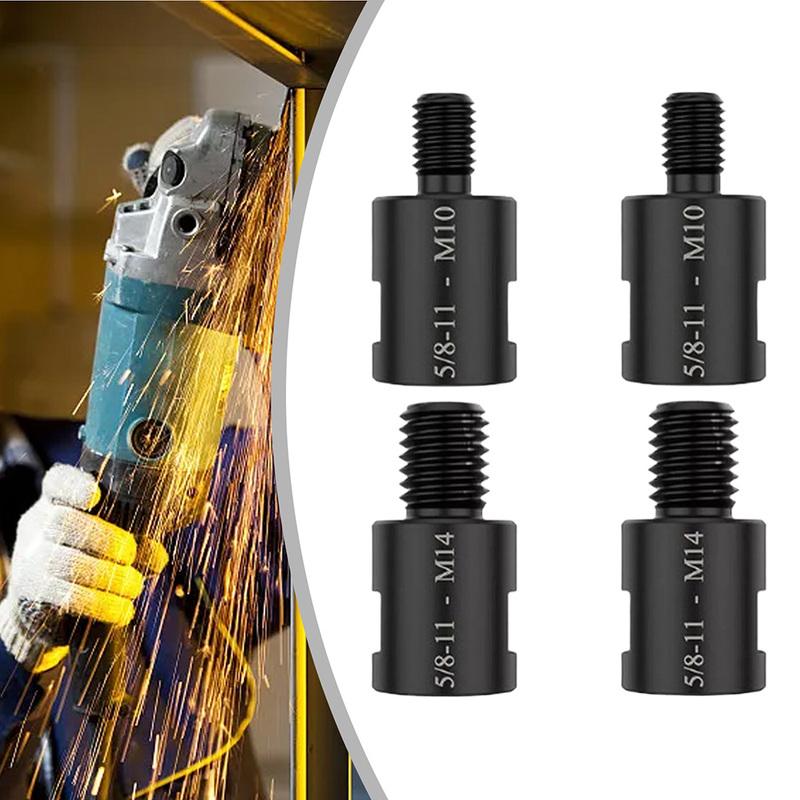 Compact Metal Angle Grinder Adapter Converter 5811 to M10 and for M14 for Easy Thread Conversion and Stability