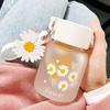 Mini Chubby Daisy Glass: Portable Summer Fruit Tea Cup with High-Value Design