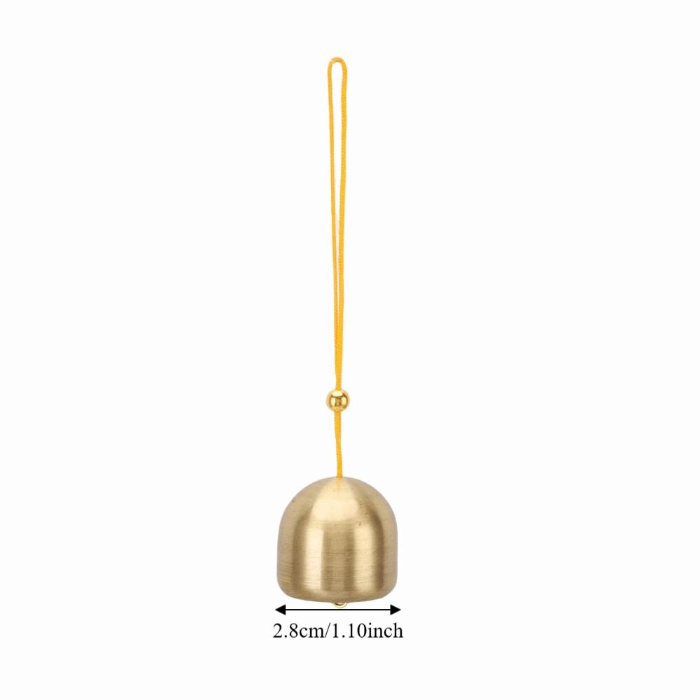 6 Pcs Round Hanging Bells Clear Crisp Sound Jingle Bells Durable Decorative Bells  Home Decor