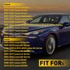 2X Белый светодиодный фонарь подсветки двери для 2008- Toyota Camry Avalon Sequoia