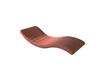 Wave Metal Cat Shelf 95cm Asymmetrical Left Dark Pastel Pink