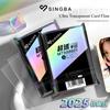 SINGBA 50 шт. Плотные прозрачные карманчики для карт, без кислоты, без CPP, ЖЕСТКИЕ, 3 дюйма, Премиум-защита для фотокарточек, Голографическая пленка, Альбом-папка