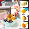 Children Snackc Food Fruit Forks Lunch Accessories Party Decor Cute Mini Animal Cartoon Food Picks Lunch Box Divider