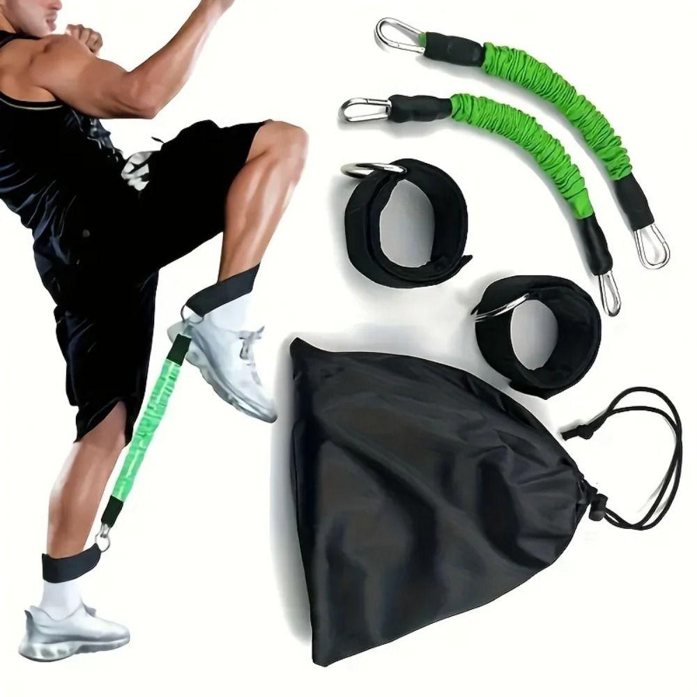 Thicken Resistance Bands 20LB-80LB Ankle Pull Rope Leg Training Elastic Training Band Cross Fit