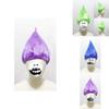 Trolls Cosplay Wig With Flame Style For Halloween Parties And Anime Costumes