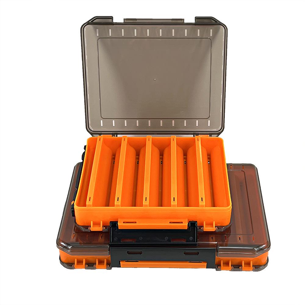 Двусторонняя рыболовная коробка для искусственных приманок: Воблер, VIB, блесна, жесткие и мягкие приманки