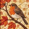 Relaxing Hobby for Women DIY Fabric Art Kit Handmade No-Sew Mosaic Wall Craft with Textured Folding Frame Beginner Friendly Cute Animals Layered