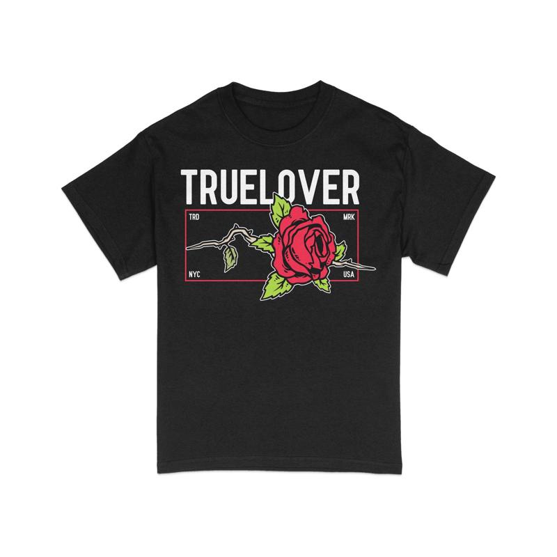 Vintage Style Red Rose T Shirt Floral Botanical Nature Inspired Top