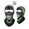 Fashion Outdoor Sports Skull Balaclava Mask Windproof Full Face Neck Gaiter Ninja Headgear Hat Motorcycle Riding Hiking Cycling Cap Masks