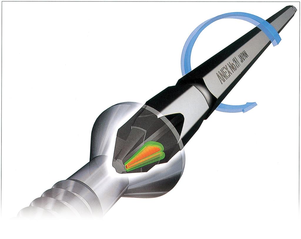 ANEX Plated Assorted Set with Bits, Double-Ended, Finish, Holder, 10-Piece Set, AHM10-035