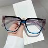 Oversized Eyeglasses Frames 2024 Stylish New In Multicolor Spectacles Trendy Fashion Non-Prescription Women Eyeglasses