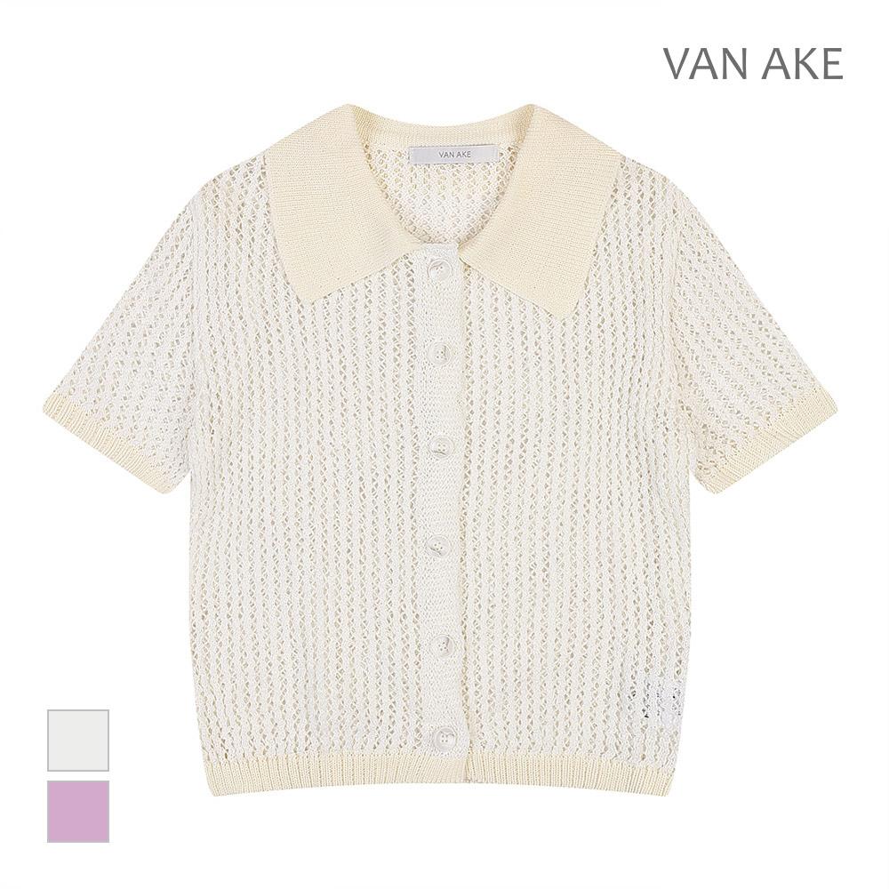 Сетчатый вязаный кардиган Vanake_Vb38Kcq312Z