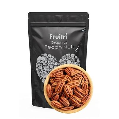 Орехи пекан Fruitri Organic 100 г, свежие и питательные | Полезный для сердца перекус | Богат белком, клетчаткой и антиоксидантами