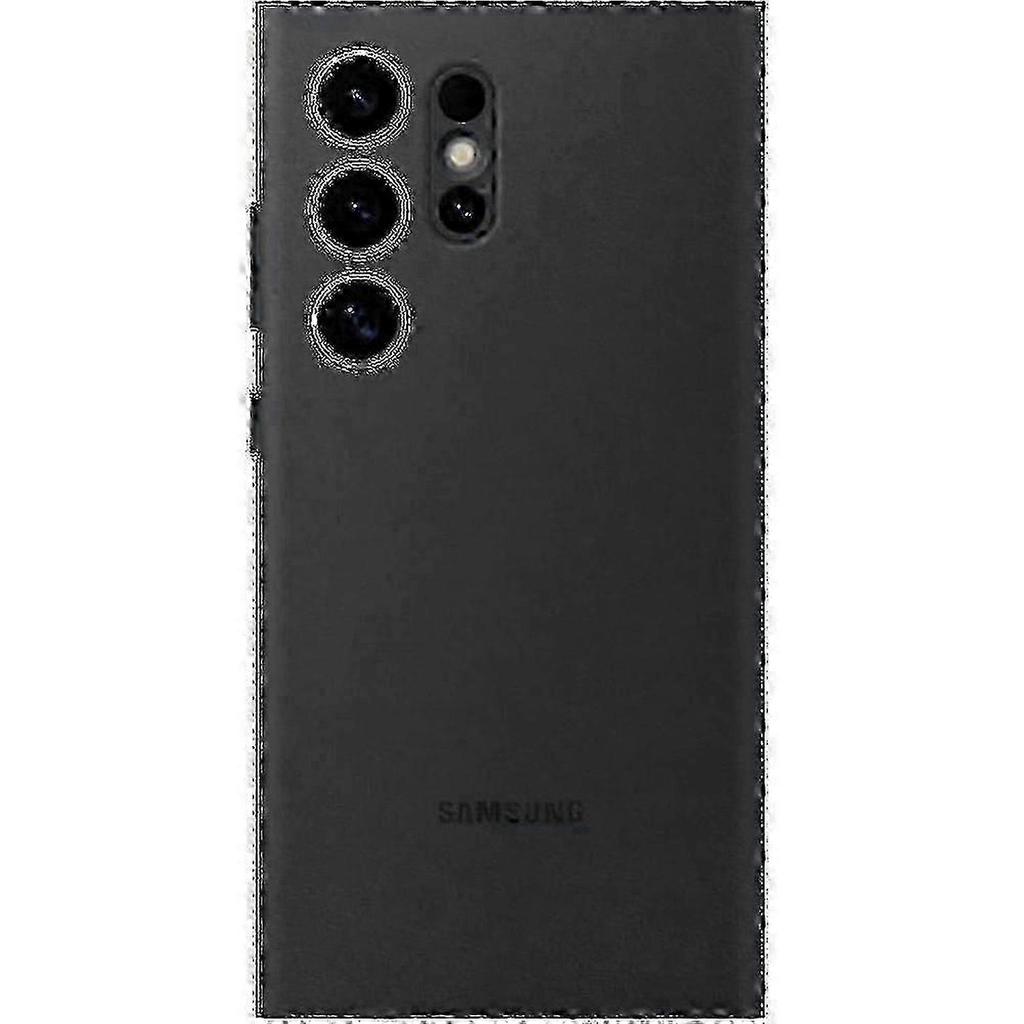 Черный чехол-бумажник Smart View для Galaxy S24 Ultra