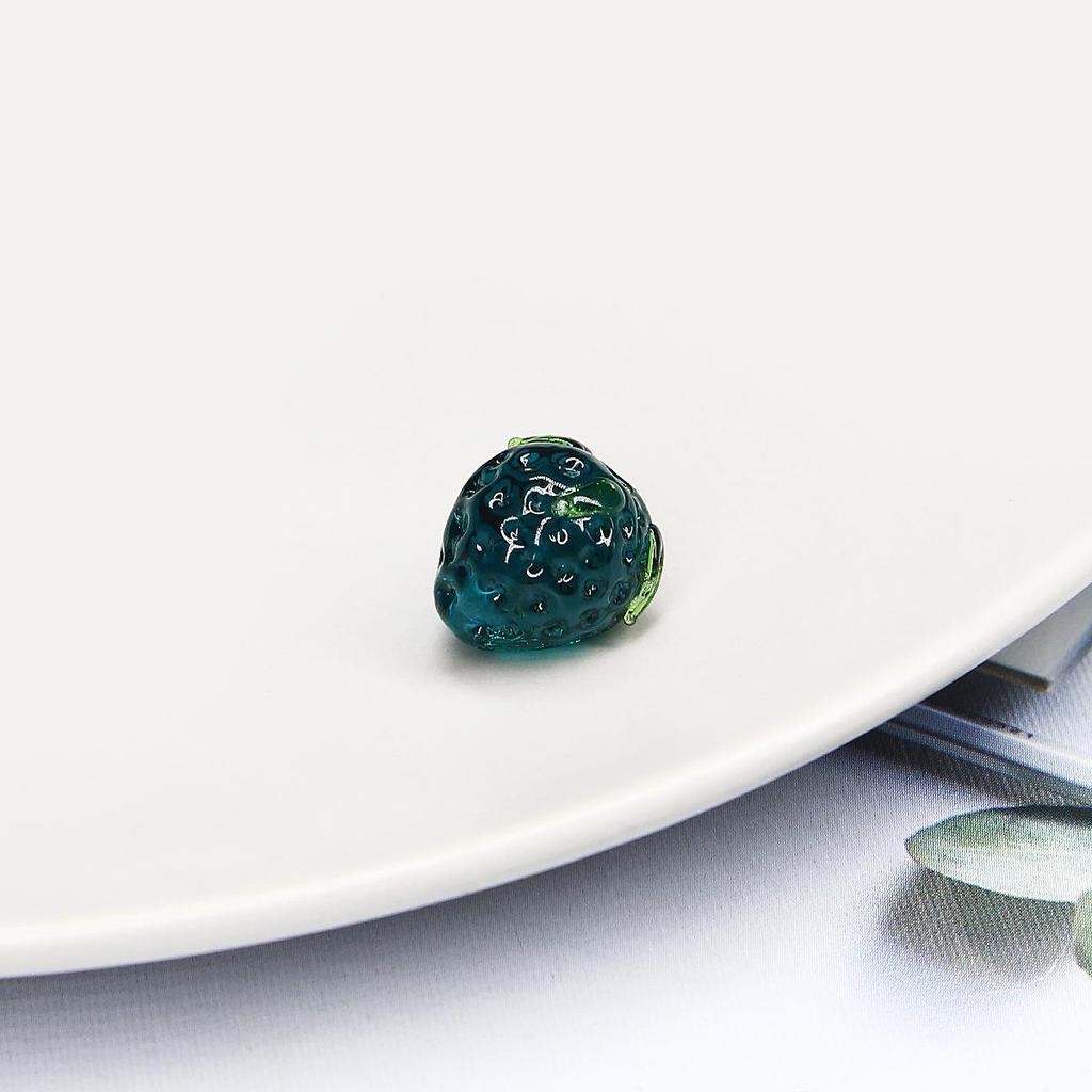 Клубничные глазированные бусины для изготовления украшений своими руками: Браслет, Подвеска, Серьги, Ожерелье, Аксессуары для заколок.