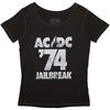 AC/DC Unisex Adult 74 Jailbreak Back Print T-Shirt