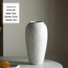 Country Style Ceramic Vase for Tabletop Decoration and Flower Arrangement