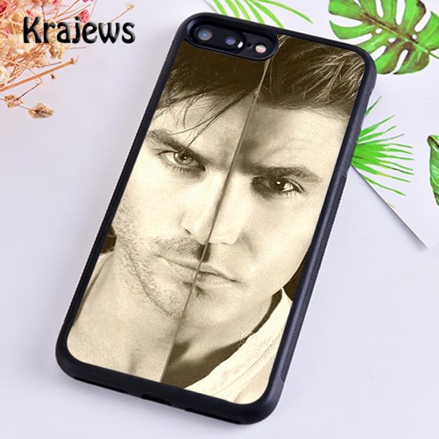 Чехол для телефона Damon Salvatore The Vampire Diaries Для iPhone 17 Air 16 15 14 plus 12 13 pro max coque Fundas