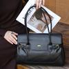 Ladies cowhide shoulder bag luxurious designer style large capacity trendy style available in multiple colors shopping commuting