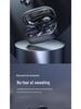 Беспроводные наушники M38 Bluetooth с костной проводимостью - Шумоподавление, Сверхдолгий срок службы батареи, Беспроводные, с зажимом на ухо, Идеально для спорта.