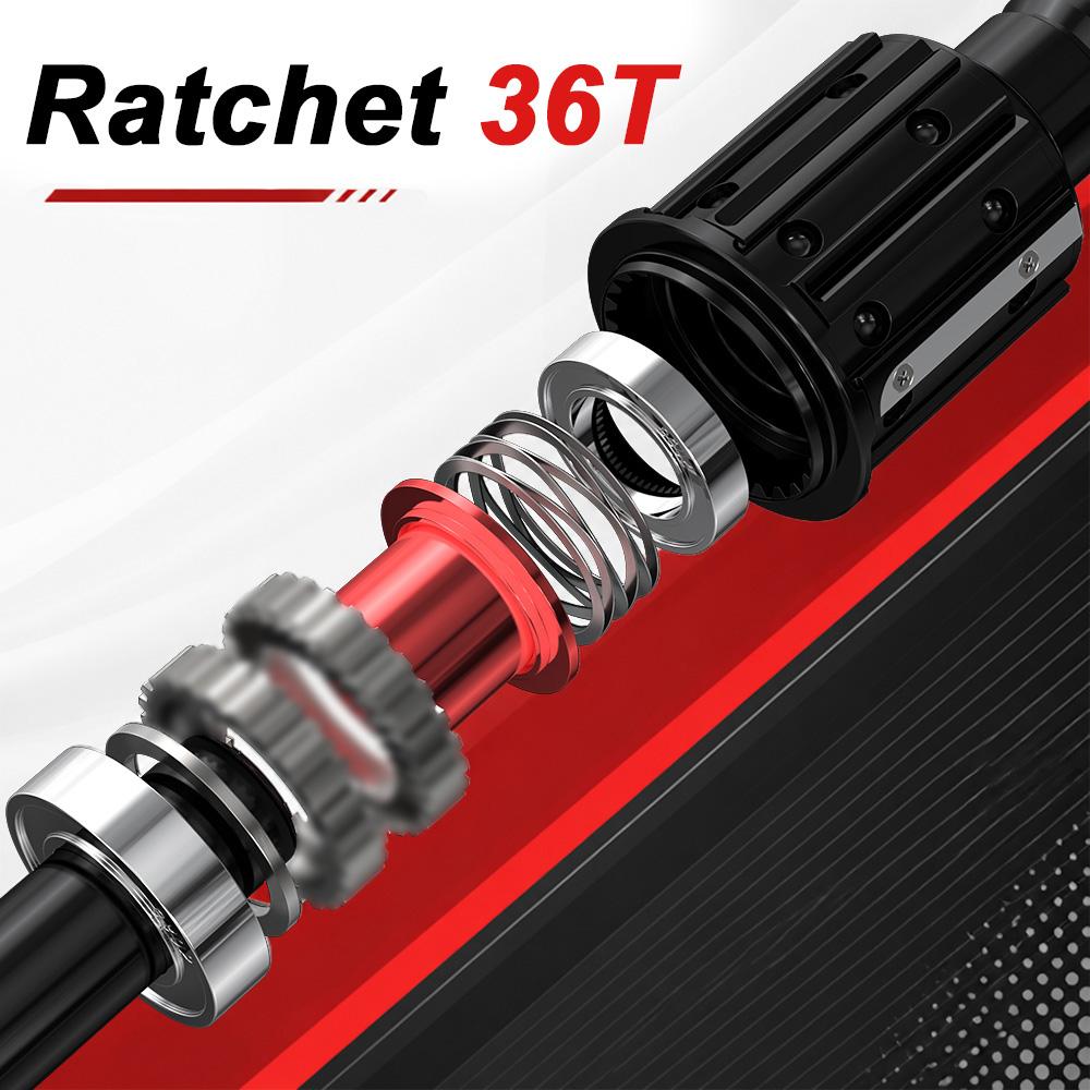 Titgmer Mtb Hub Ratchets 36T 28-Hole Boost Cubes Straight Pull Rear Hub 148X12 Front 110X15 12-Speed Micro Spline Noisy Cube