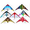 Good Flying 1.2m Kite 48 Inch Blue Large Delta Kite New Arrive Sport Kite  Garden