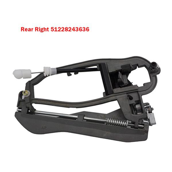 Пара кронштейнов дверной ручки для BMW X5 SUV E53 (51228243635, 51228243636)